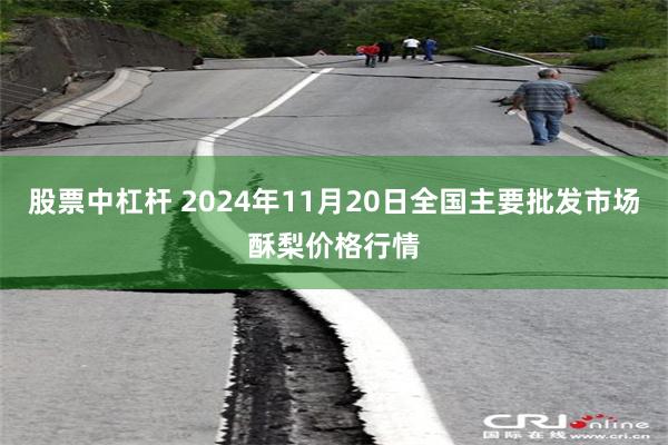 股票中杠杆 2024年11月20日全国主要批发市场酥梨价格行情